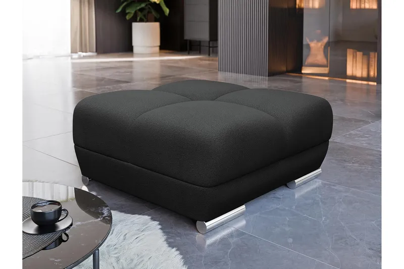 Simerly Fotpall 90 cm - Svart - Möbler - Stolar & fåtöljer - Pall & puff - Fotpall