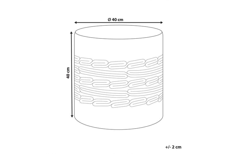 Sittpuff Abtin - Möbler - Stolar & fåtöljer - Pall & puff - Sittpuff