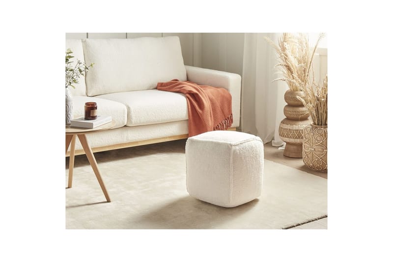 Sittpuff Alipur Beige - Beige - Möbler - Stolar & fåtöljer - Pall & puff - Sittpuff