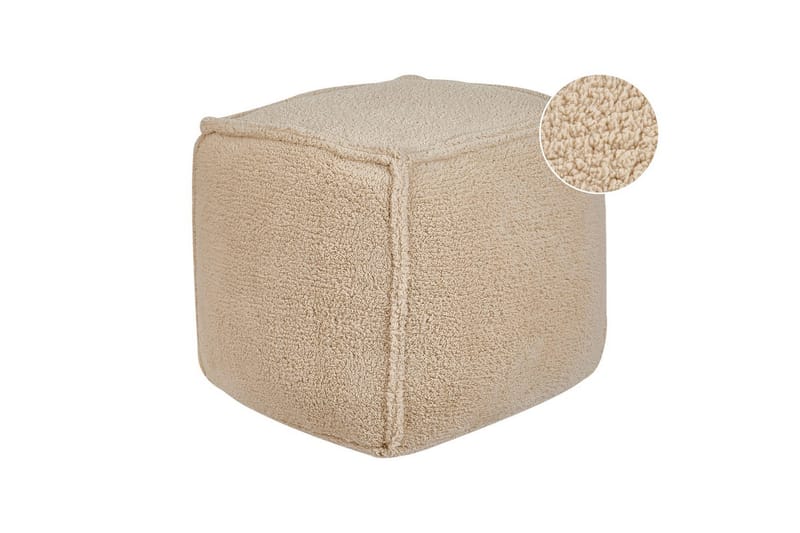 Sittpuff Alipur Brun - Brun - Möbler - Stolar & fåtöljer - Pall & puff - Sittpuff