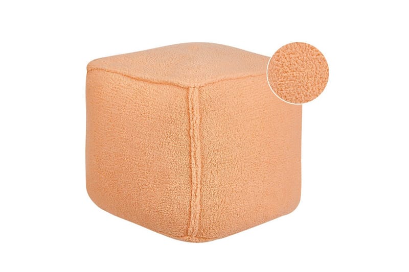 Sittpuff Alipur Orange - Orange - Möbler - Stolar & fåtöljer - Pall & puff - Sittpuff