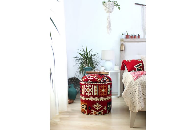 Amsterdam Sittpuff 40 cm - Flerfärgad - Möbler - Stolar & fåtöljer - Pall & puff - Sittpuff