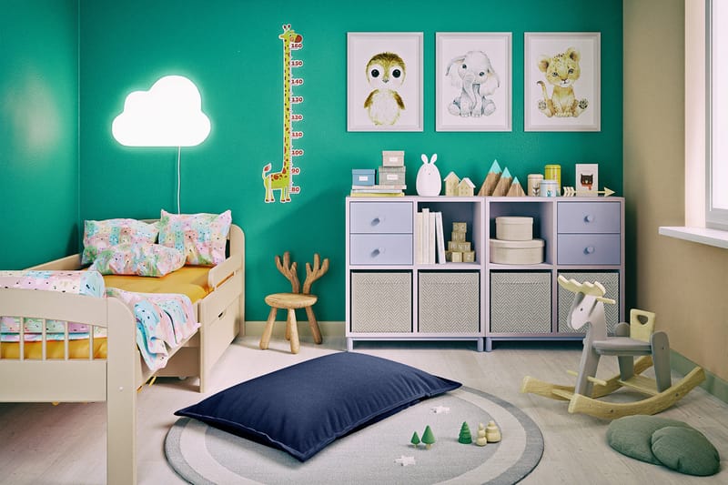 Arvinder Sittpuff 30 cm - Marinblå - Möbler - Stolar & fåtöljer - Pall & puff - Sittpuff