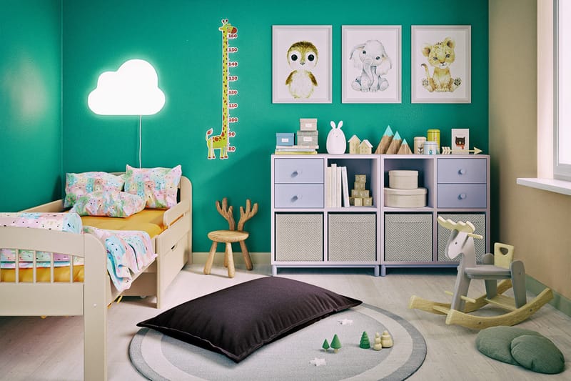 Arvinder Sittpuff 30 cm - Svart - Möbler - Stolar & fåtöljer - Pall & puff - Sittpuff