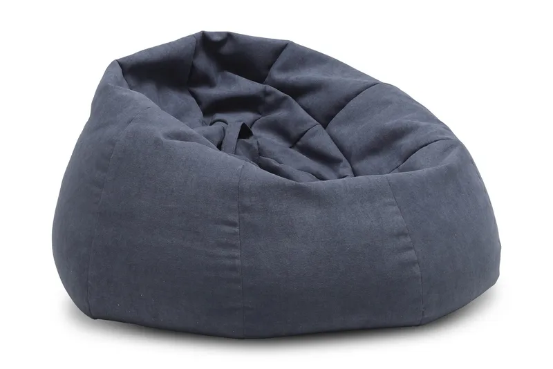 Asahiko Sittpuff 45 cm - Marinblå - Möbler - Stolar & fåtöljer - Pall & puff - Sittpuff