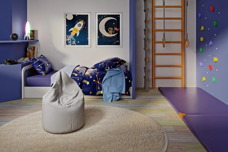 Asana Sittpuff 70 cm - Grå - Möbler - Stolar & fåtöljer - Pall & puff - Sittpuff