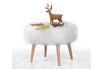 Baddeck Sittpuff 50 cm - Vit - Möbler - Stolar & fåtöljer - Pall & puff - Sittpuff
