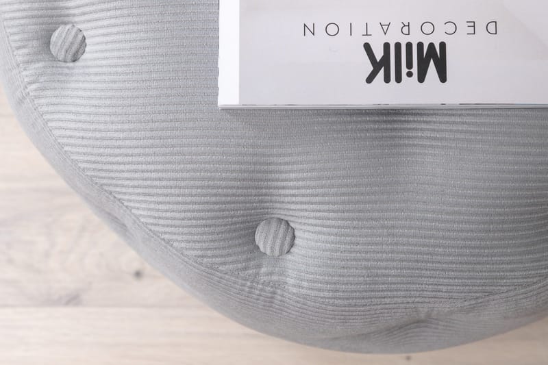 Benjamin Sittpuff - Grå - Möbler - Stolar & fåtöljer - Pall & puff - Sittpuff