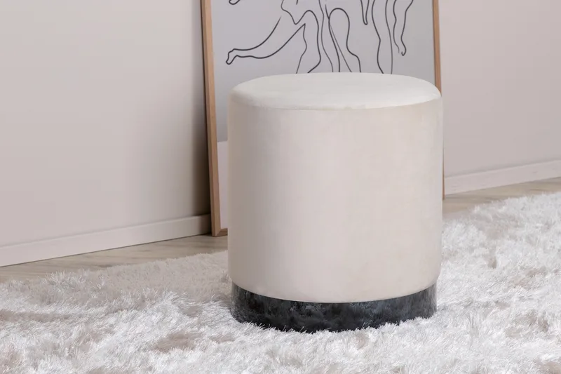 Benji Sittpuff - Beige - Möbler - Stolar & fåtöljer - Pall & puff - Sittpuff