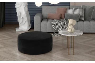Bero Sittpuff Rund - Svart - Möbler - Stolar & fåtöljer - Pall & puff - Sittpuff