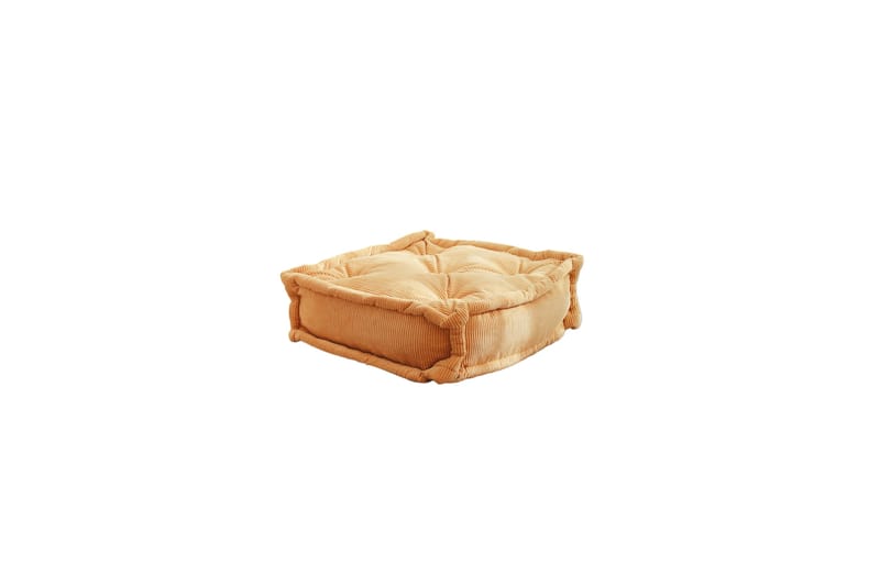 Biskuvi Sittpuff 55 cm - Gul - Möbler - Stolar & fåtöljer - Pall & puff - Sittpuff