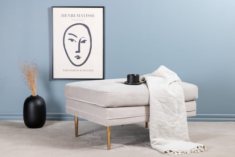 Boom Sittpuff - Beige - Möbler - Stolar & fåtöljer - Pall & puff - Sittpuff