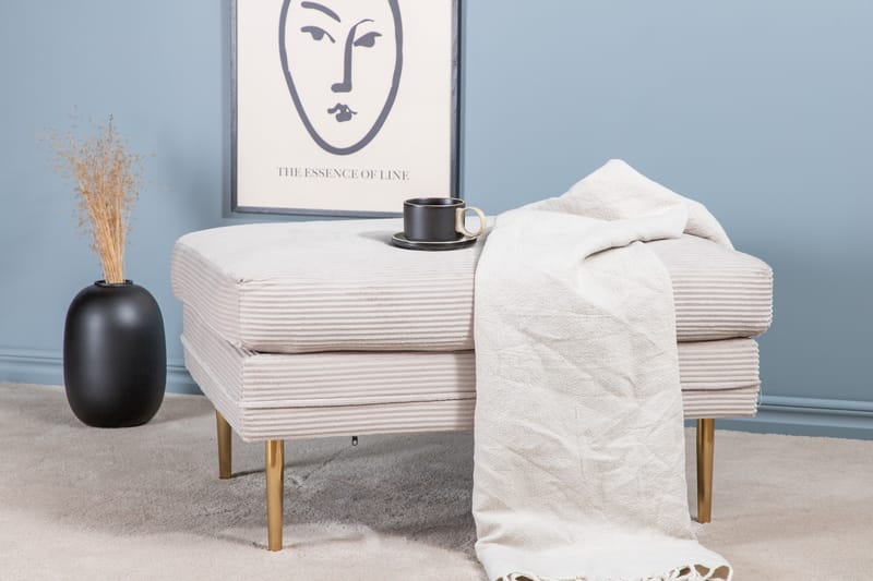 Boom Sittpuff - Beige - Möbler - Stolar & fåtöljer - Pall & puff - Sittpuff