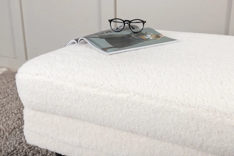 Boom Sittpuff - Vit - Möbler - Stolar & fåtöljer - Pall & puff - Sittpuff