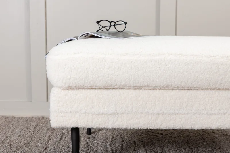 Boom Sittpuff - Vit - Möbler - Stolar & fåtöljer - Pall & puff - Sittpuff