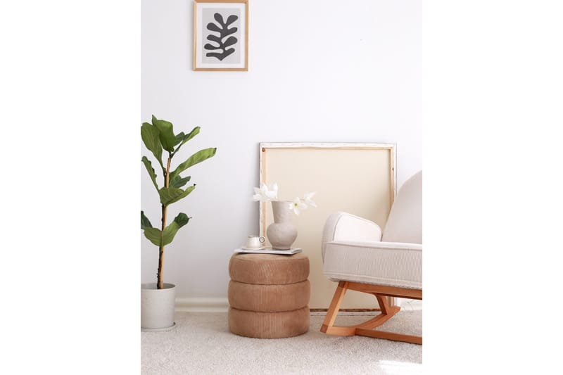 Boum Sittpuff 40 cm - Camel - Möbler - Stolar & fåtöljer - Pall & puff - Sittpuff