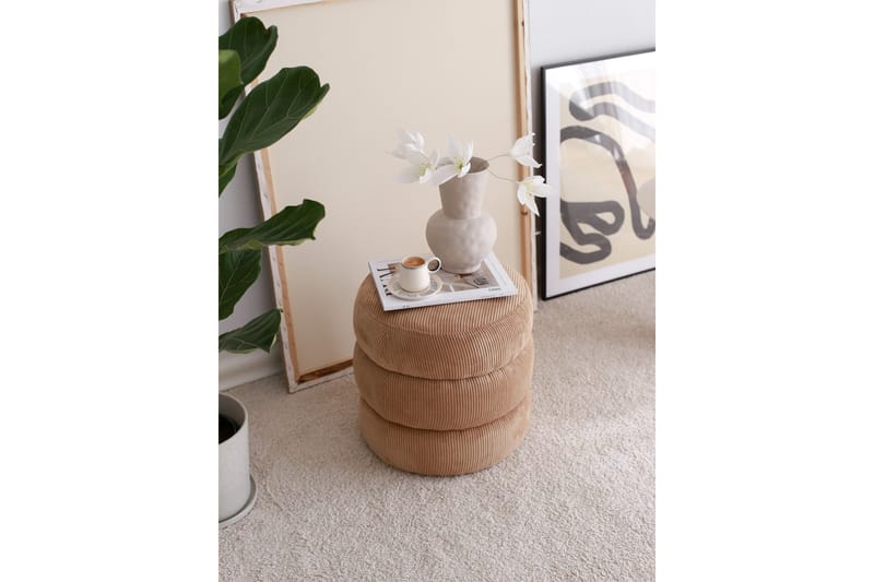 Boum Sittpuff 40 cm - Camel - Möbler - Stolar & fåtöljer - Pall & puff - Sittpuff