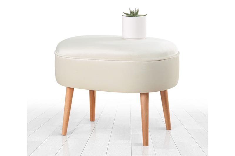 Bowie Sittpuff 63 cm - Beige - Möbler - Stolar & fåtöljer - Pall & puff - Sittpuff