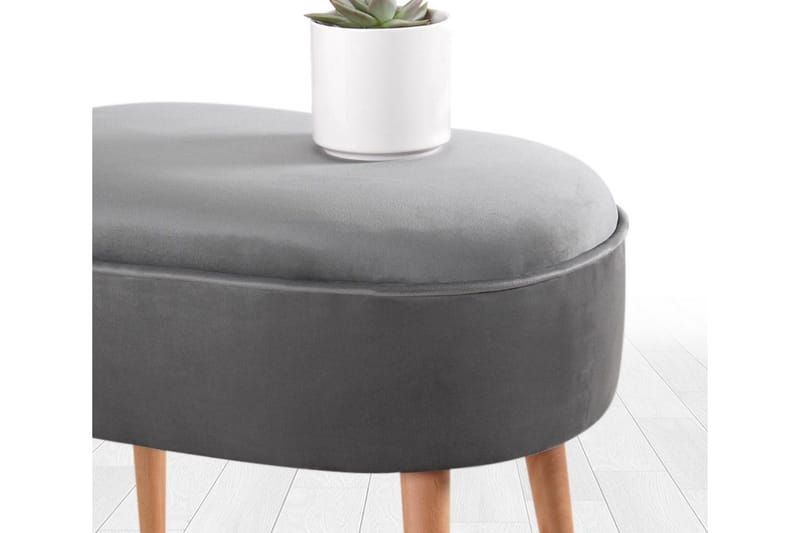 Bowie Sittpuff 63 cm - Grå - Möbler - Stolar & fåtöljer - Pall & puff - Sittpuff