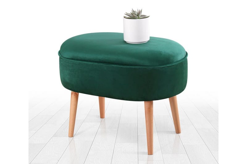 Bowie Sittpuff 63 cm - Grön - Möbler - Stolar & fåtöljer - Pall & puff - Sittpuff