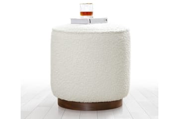 Braintree Sittpuff 42 cm - Vit - Möbler - Stolar & fåtöljer - Pall & puff - Sittpuff