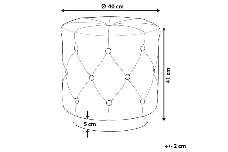 Brynhenllan Sittpuff - Grå - Möbler - Stolar & fåtöljer - Pall & puff - Sittpuff