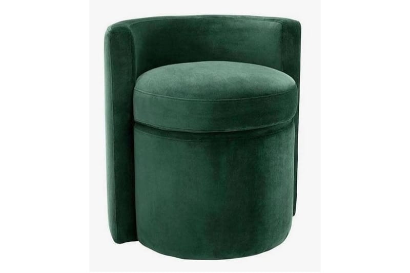 Ceremony Sittpuff 40 cm - Mörkgrön - Möbler - Stolar & fåtöljer - Pall & puff - Sittpuff