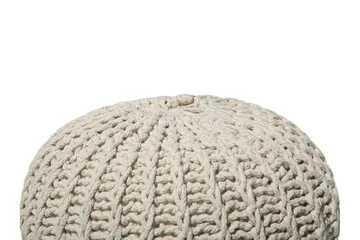 Conrad Ii Sittpuff 50 cm - Beige - Möbler - Stolar & fåtöljer - Pall & puff - Sittpuff