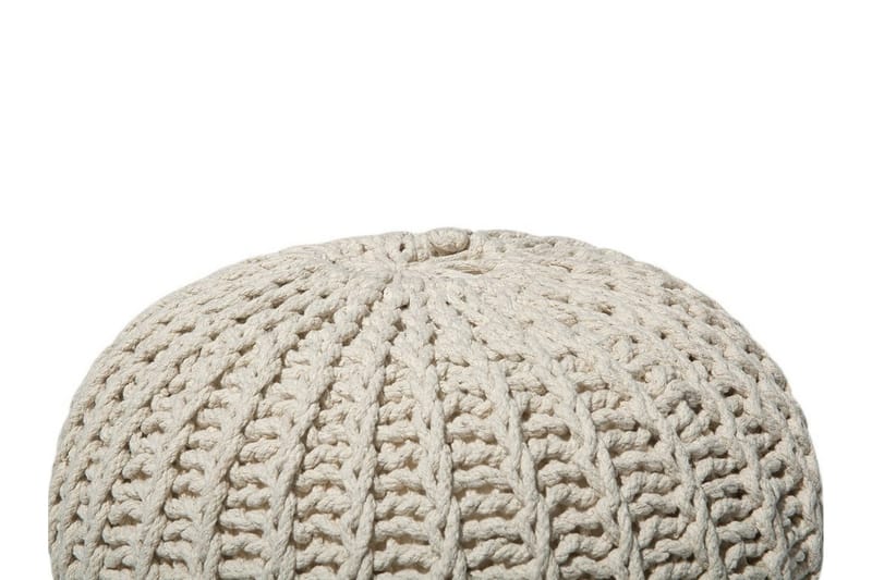 Conrad Ii Sittpuff 50 cm - Beige - Möbler - Stolar & fåtöljer - Pall & puff - Sittpuff