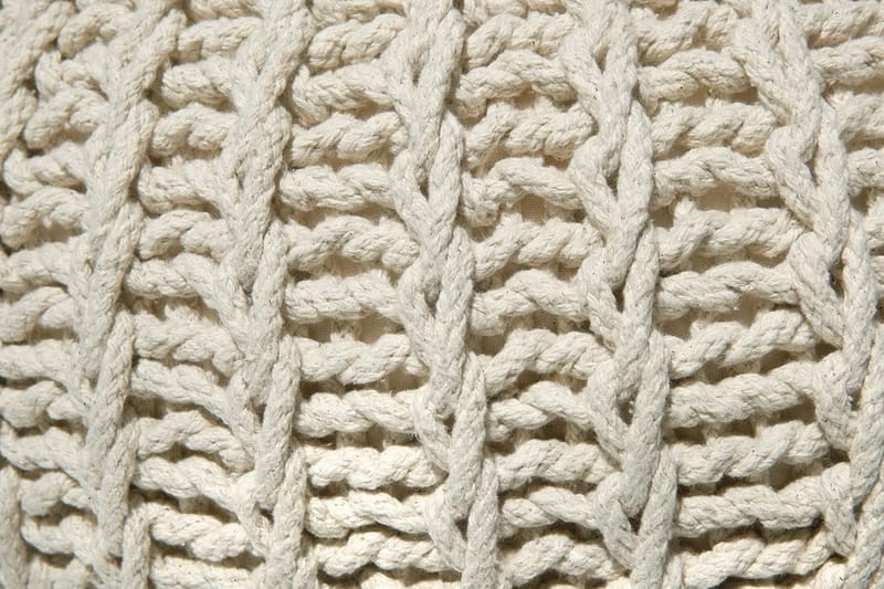 Conrad Ii Sittpuff 50 cm - Beige - Möbler - Stolar & fåtöljer - Pall & puff - Sittpuff