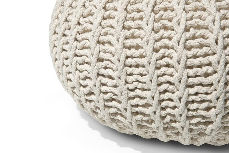 Conrad Ii Sittpuff 50 cm - Beige - Möbler - Stolar & fåtöljer - Pall & puff - Sittpuff