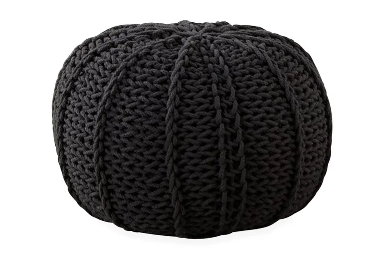 Conrad Ii Sittpuff 50 cm - Grå - Möbler - Stolar & fåtöljer - Pall & puff - Sittpuff