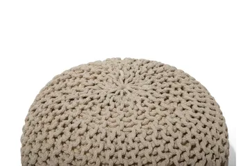 Conrad Sittpuff 40 cm - Beige - Möbler - Stolar & fåtöljer - Pall & puff - Sittpuff