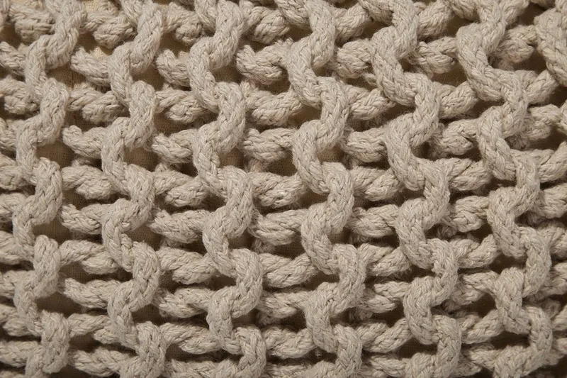 Conrad Sittpuff 40 cm - Beige - Möbler - Stolar & fåtöljer - Pall & puff - Sittpuff