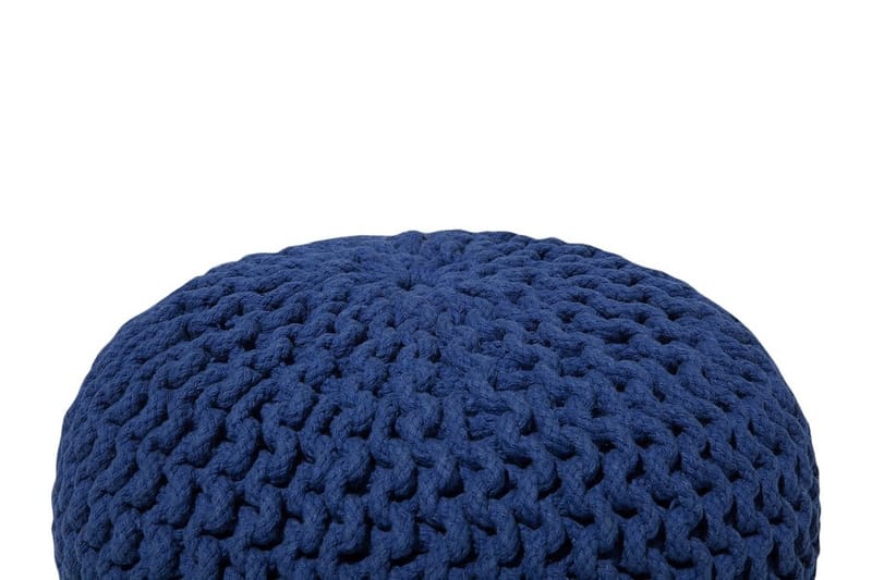 Conrad Sittpuff 40 cm - Blå - Möbler - Stolar & fåtöljer - Pall & puff - Sittpuff