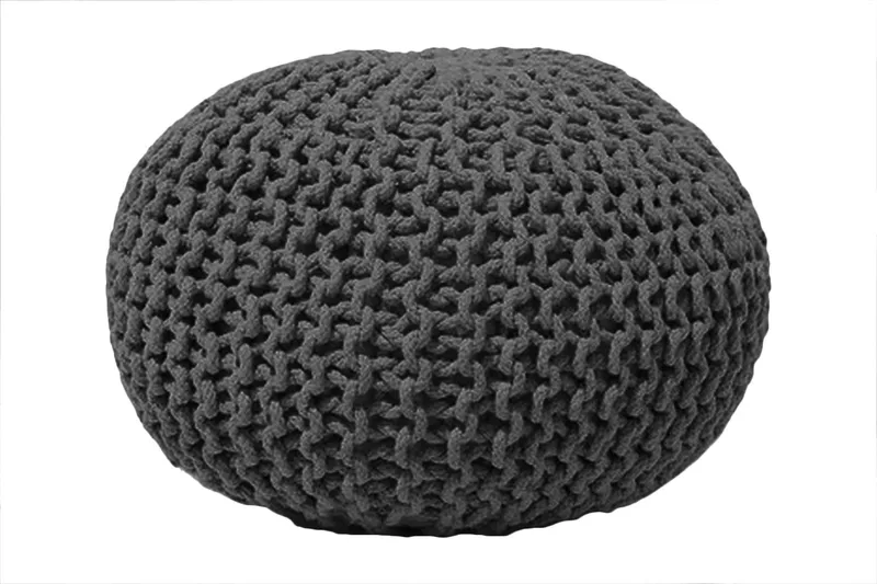 Conrad Sittpuff 40 cm - Grå - Möbler - Stolar & fåtöljer - Pall & puff - Sittpuff