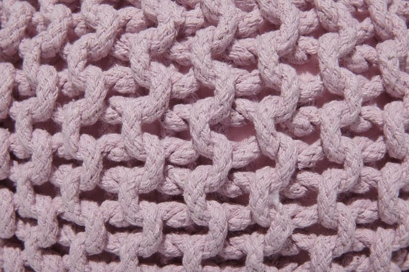 Conrad Sittpuff 40 cm - Rosa - Möbler - Stolar & fåtöljer - Pall & puff - Sittpuff