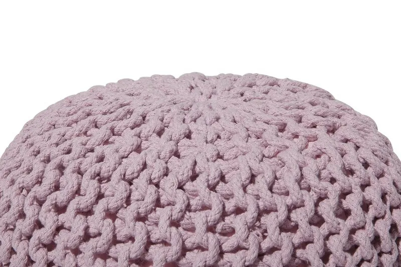 Conrad Sittpuff 40 cm - Rosa - Möbler - Stolar & fåtöljer - Pall & puff - Sittpuff