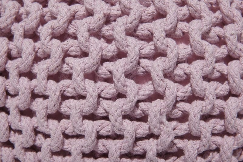 Conrad Sittpuff 40 cm - Rosa - Möbler - Stolar & fåtöljer - Pall & puff - Sittpuff