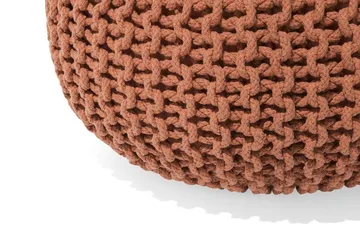 Conrad Sittpuff 50 cm - Brun - Möbler - Stolar & fåtöljer - Pall & puff - Sittpuff