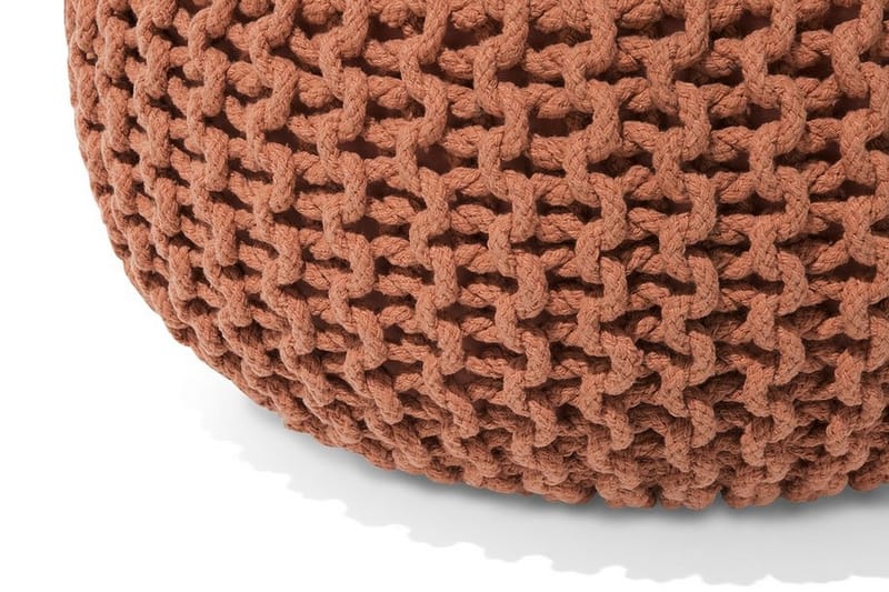 Conrad Sittpuff 50 cm - Brun - Möbler - Stolar & fåtöljer - Pall & puff - Sittpuff
