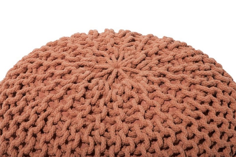 Conrad Sittpuff 50 cm - Brun - Möbler - Stolar & fåtöljer - Pall & puff - Sittpuff