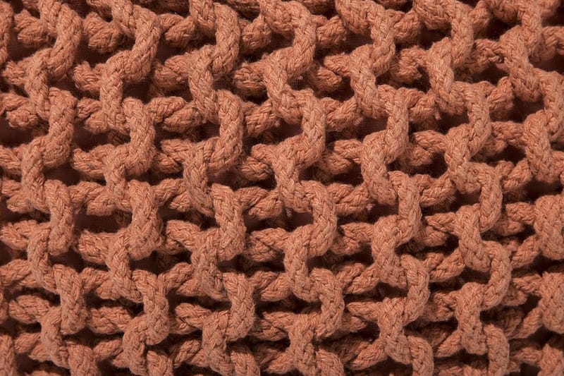 Conrad Sittpuff 50 cm - Brun - Möbler - Stolar & fåtöljer - Pall & puff - Sittpuff