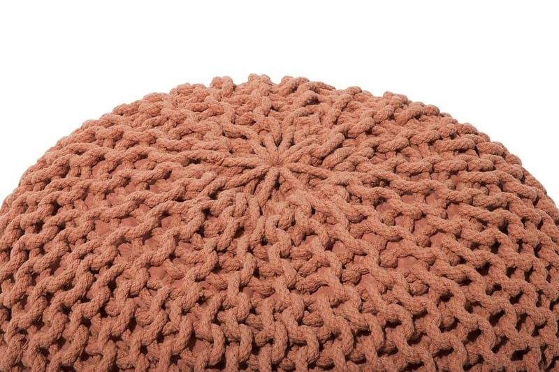 Conrad Sittpuff 50 cm - Brun - Möbler - Stolar & fåtöljer - Pall & puff - Sittpuff