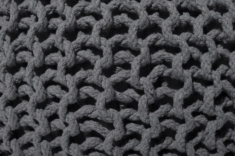 Conrad Sittpuff 50 cm - Grå - Möbler - Stolar & fåtöljer - Pall & puff - Sittpuff