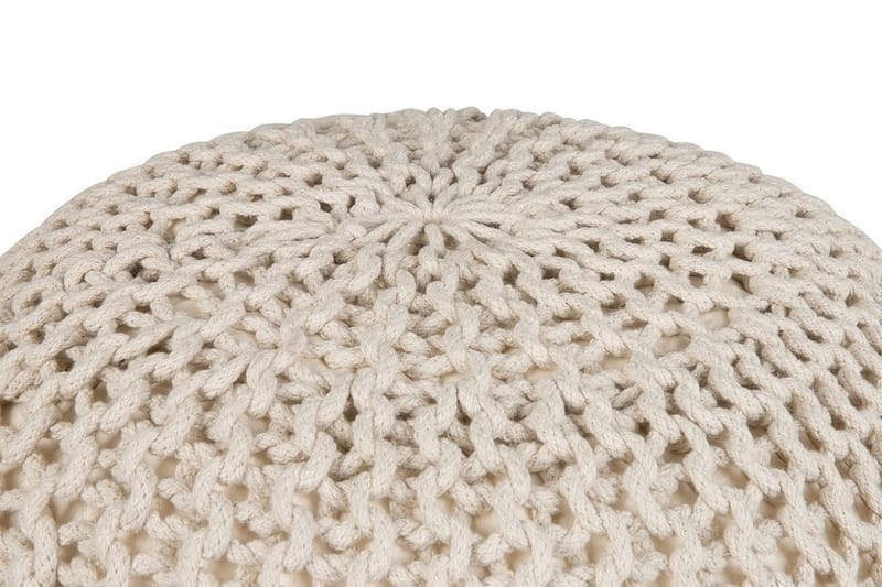 Conrad Sittpuff 50 cm - Gul - Möbler - Stolar & fåtöljer - Pall & puff - Sittpuff