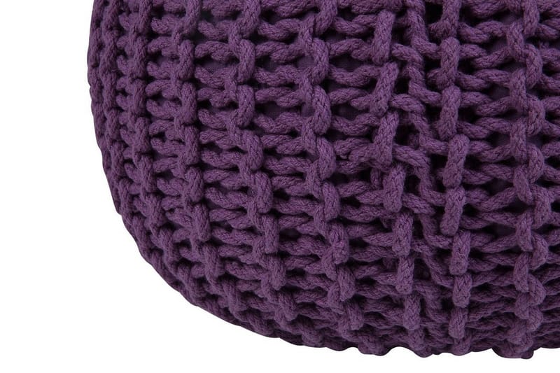 Conrad Sittpuff 50 cm - Lila - Möbler - Stolar & fåtöljer - Pall & puff - Sittpuff
