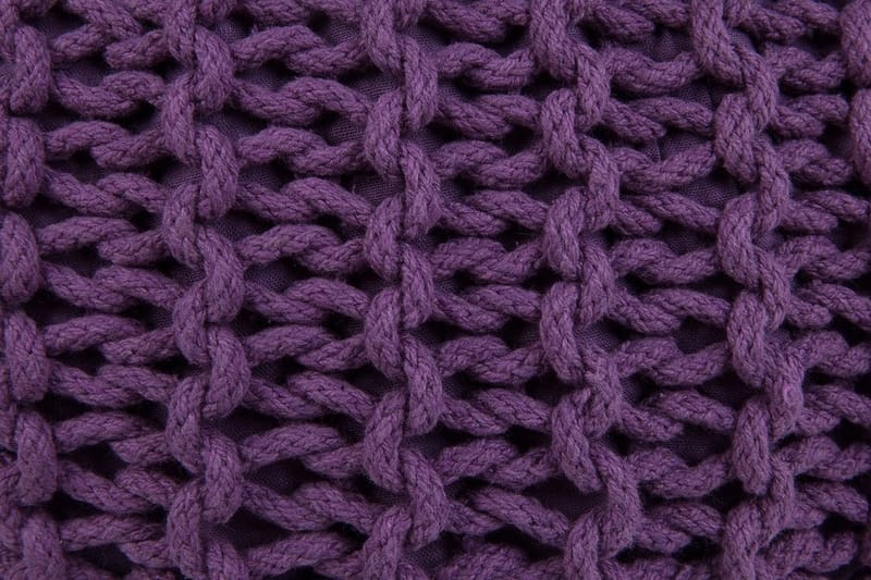 Conrad Sittpuff 50 cm - Lila - Möbler - Stolar & fåtöljer - Pall & puff - Sittpuff