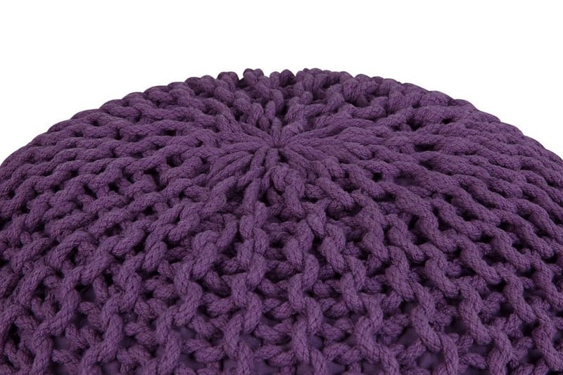 Conrad Sittpuff 50 cm - Lila - Möbler - Stolar & fåtöljer - Pall & puff - Sittpuff