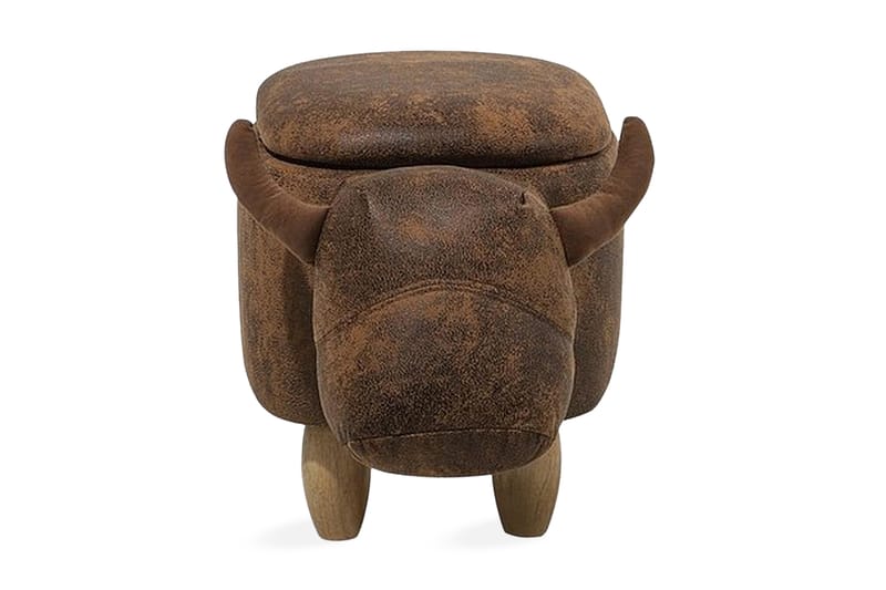 Cow Sittpuff 60 cm - Brun - Möbler - Stolar & fåtöljer - Pall & puff - Sittpuff